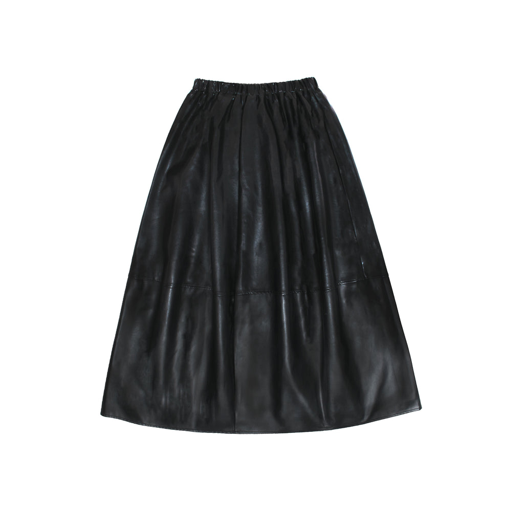 A-Line PU Skirt