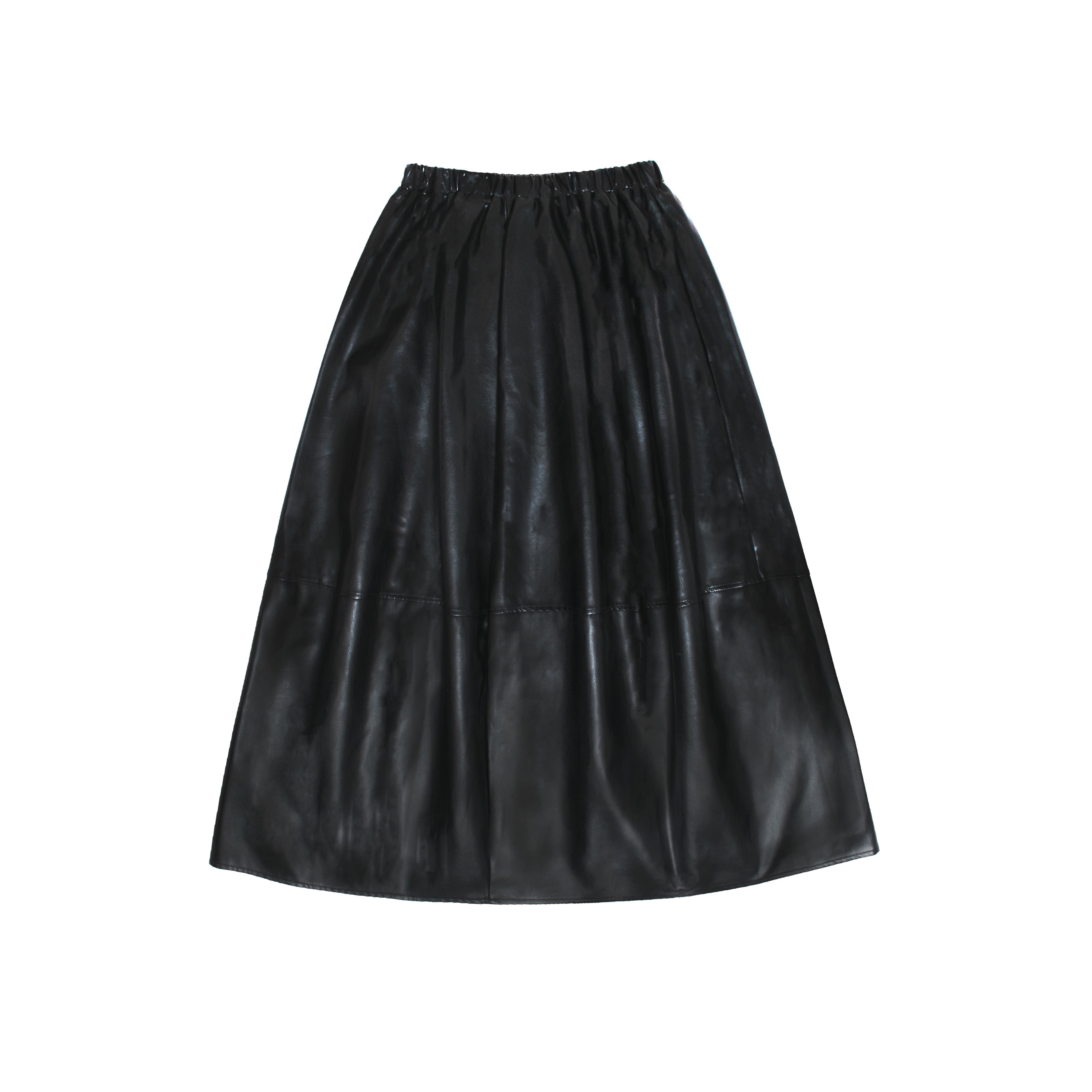 A-Line PU Skirt