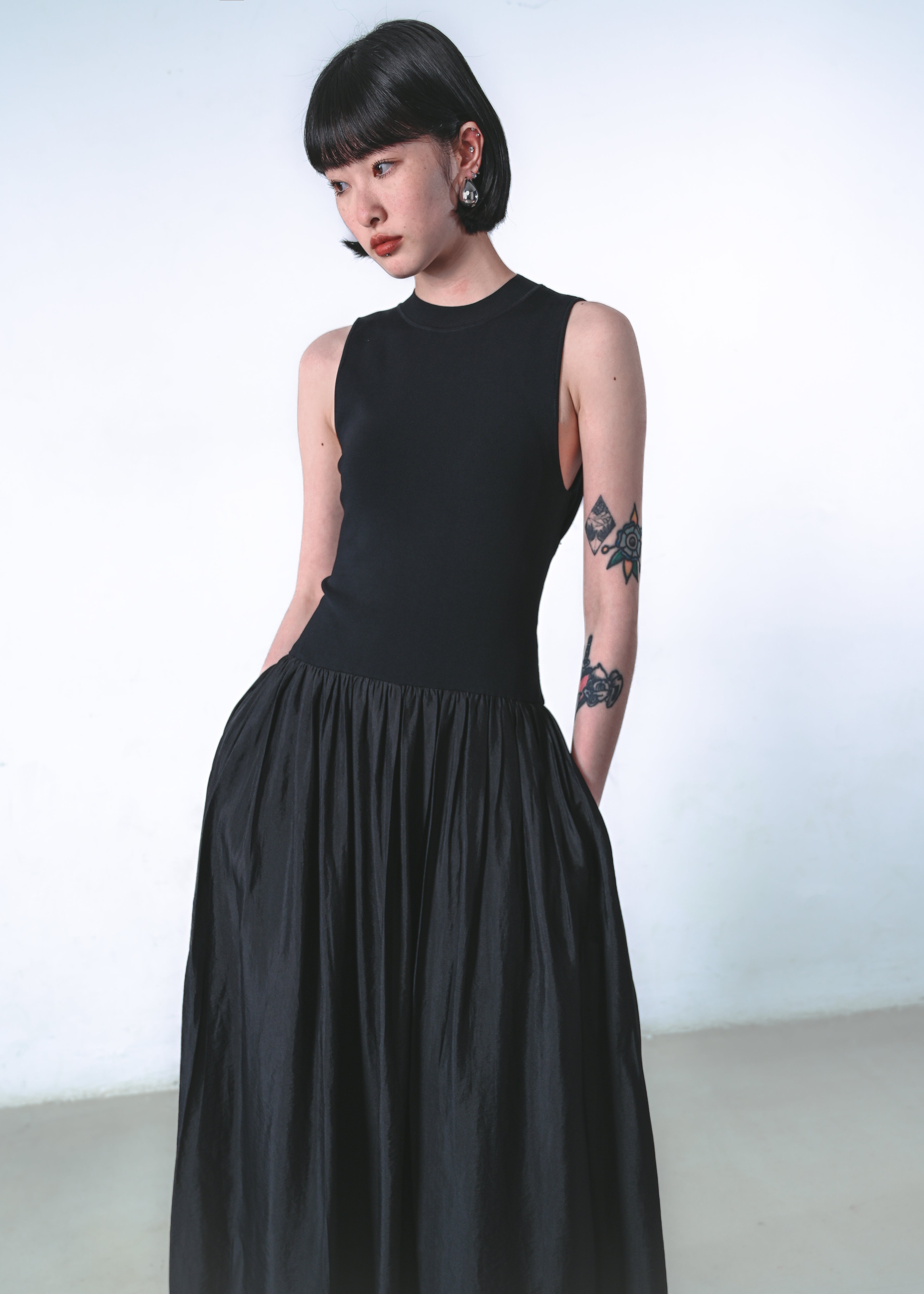 Open-Back Spring Dress