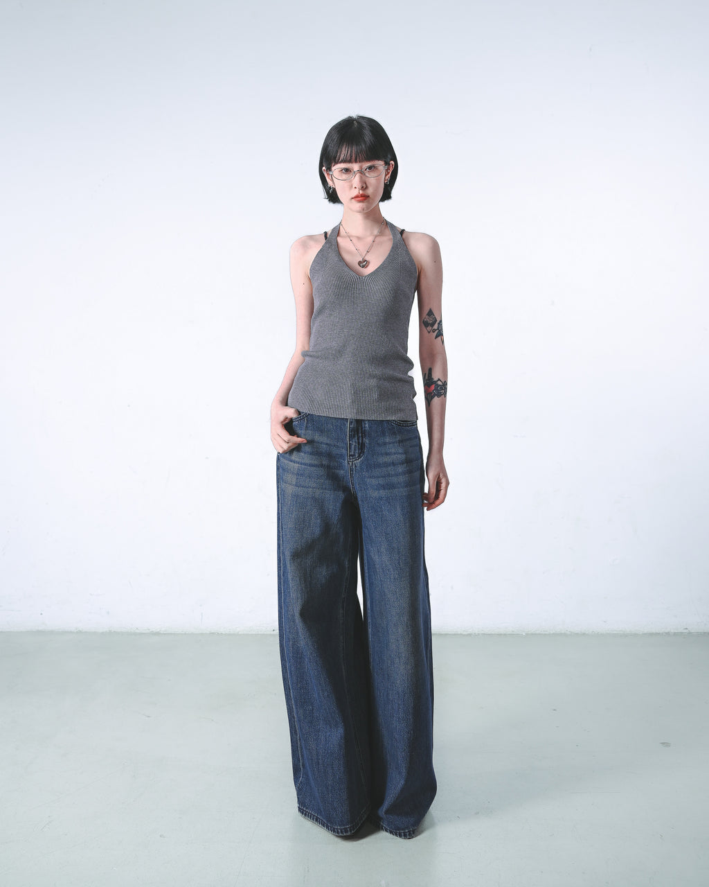 Classic Wide-Leg Jeans