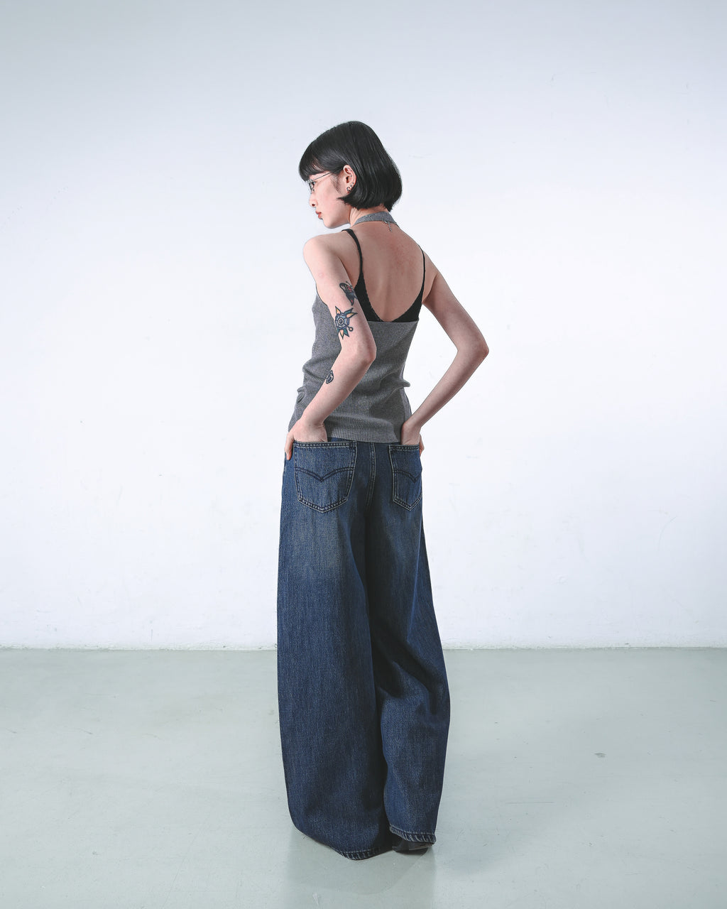 Classic Wide-Leg Jeans