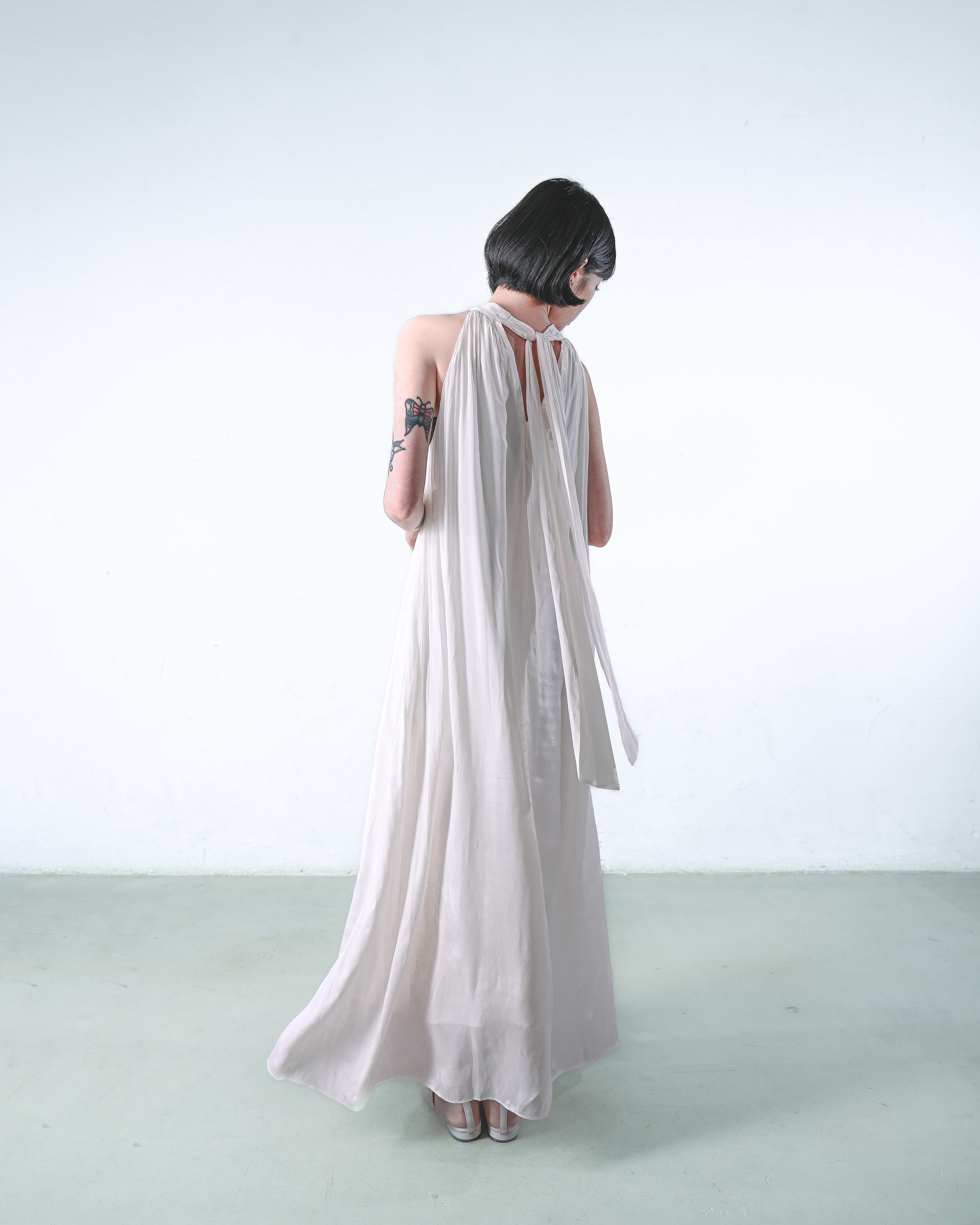 Halter-Neck Spring Dress