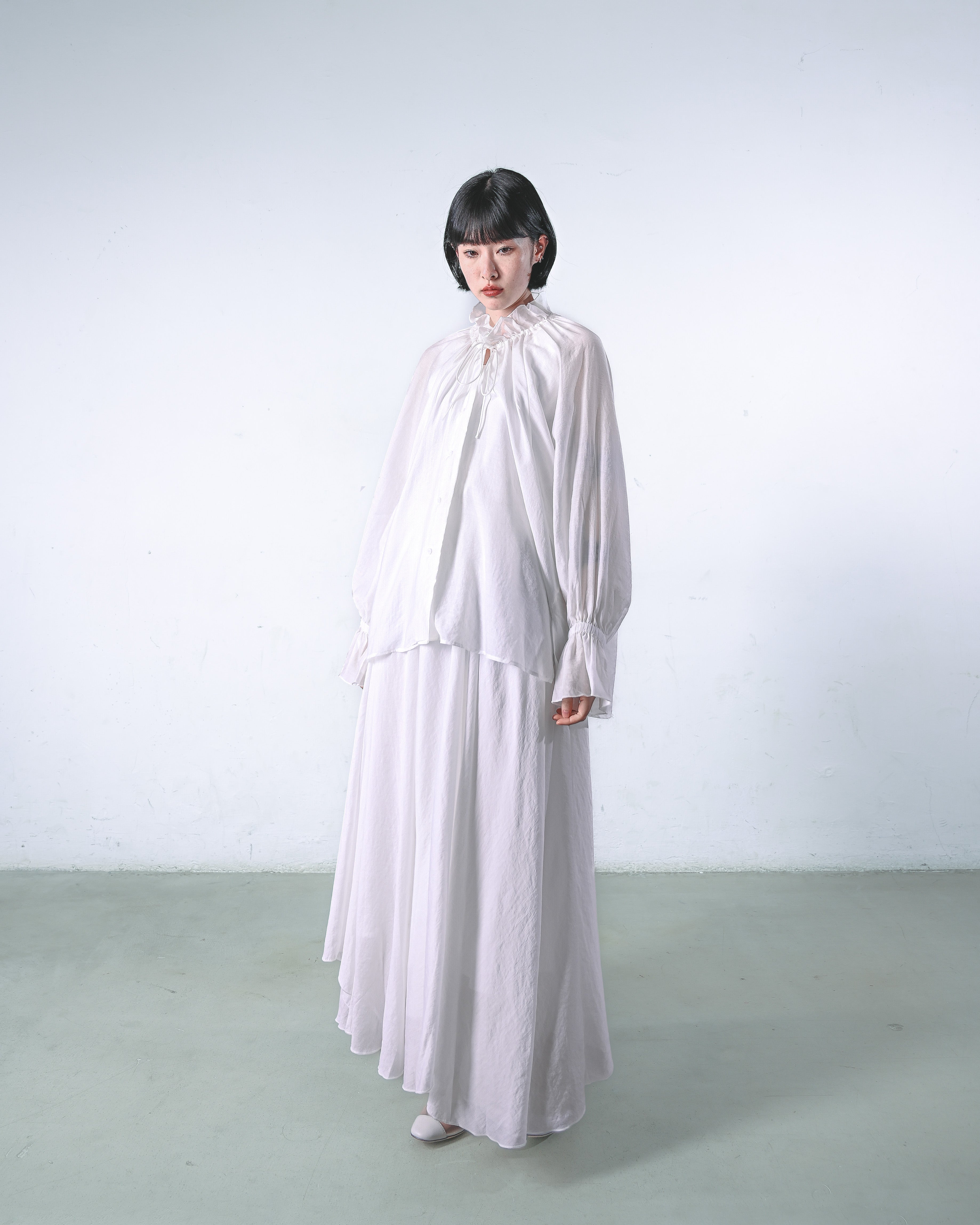 Sheer Flowing Maxi