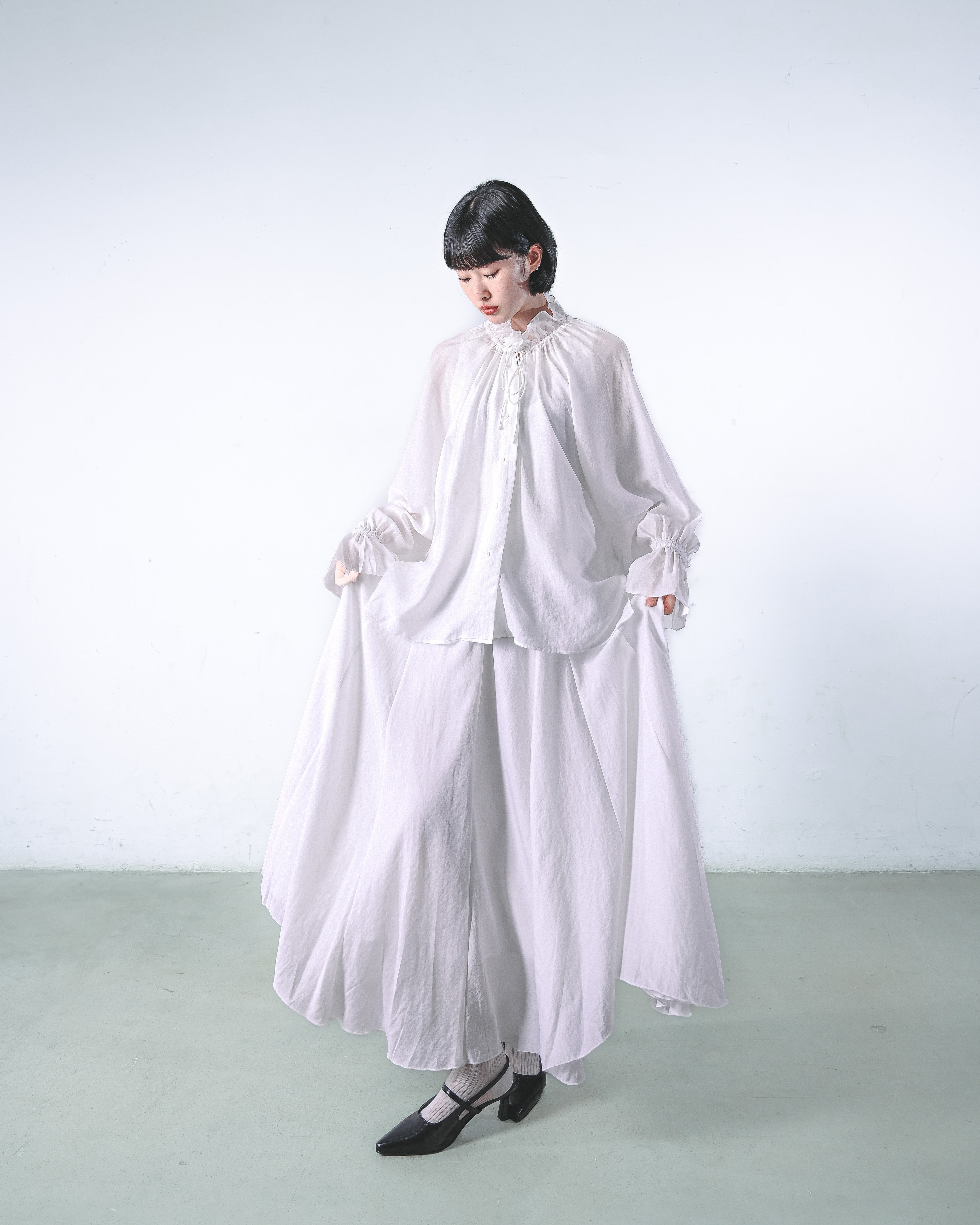 Sheer Flowing Maxi