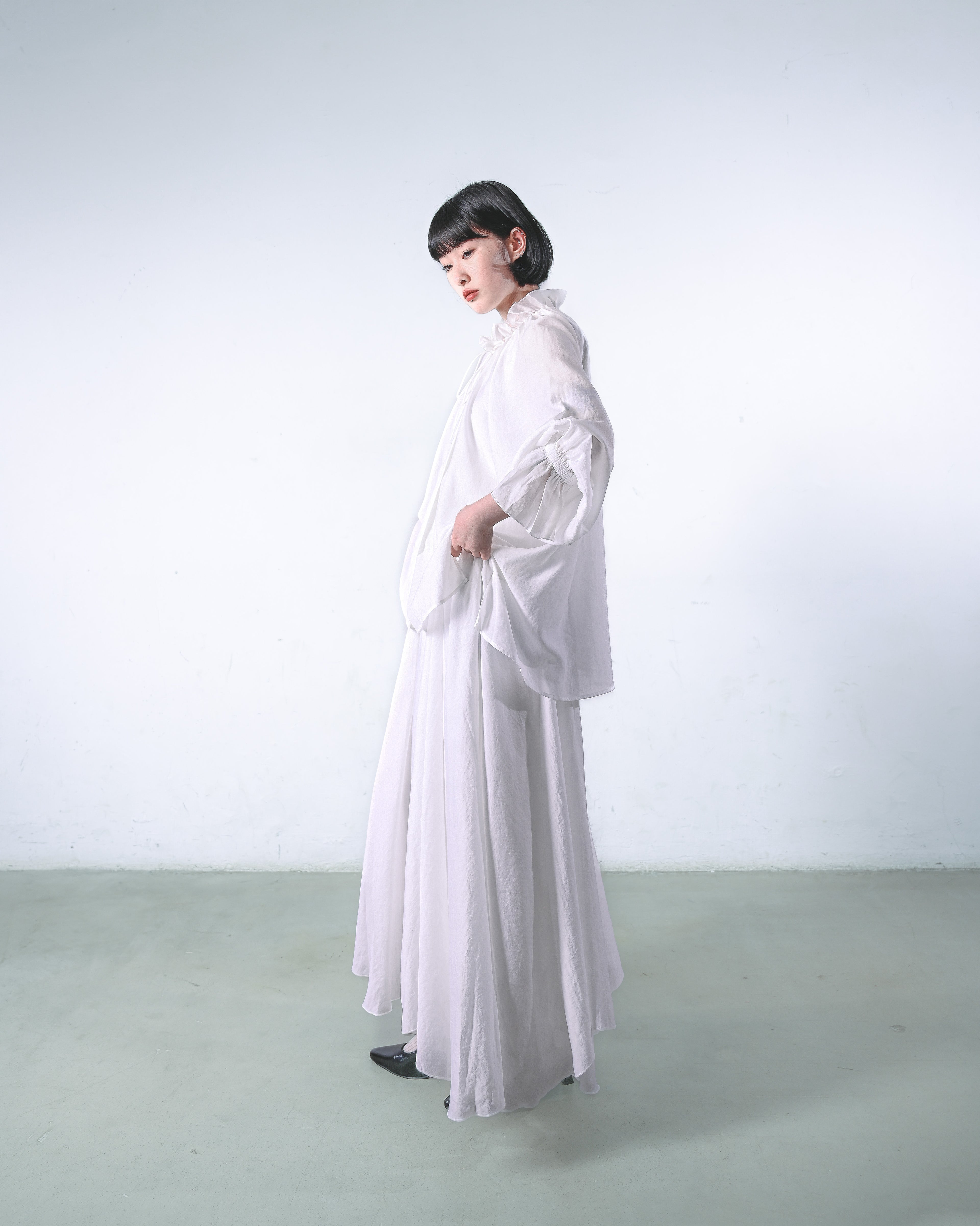 Sheer Flowing Maxi