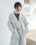 Double-Pocket Long Coat