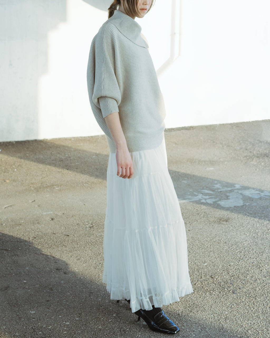 Oversized Collar Sweater