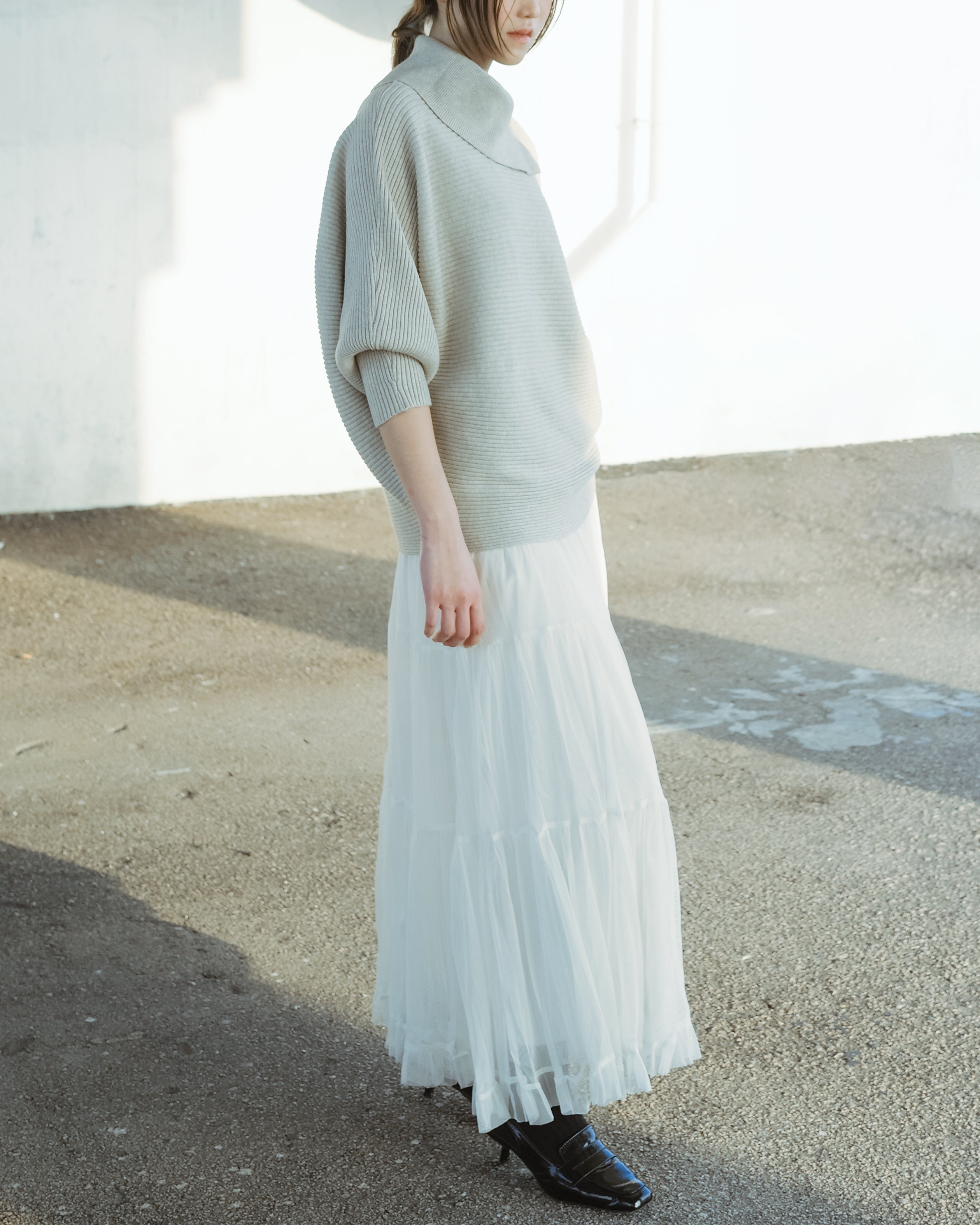 Oversized Collar Sweater