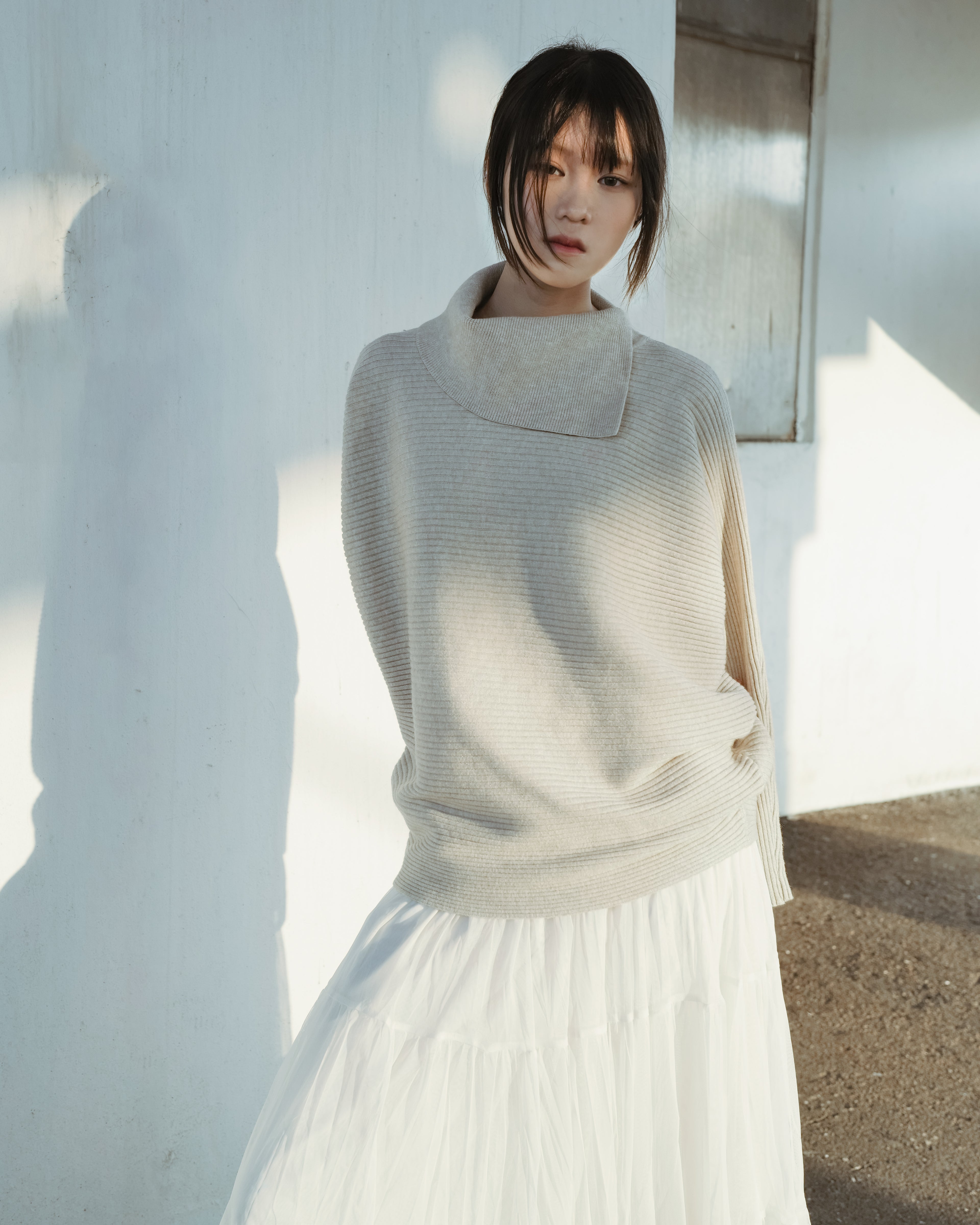 Oversized Collar Sweater