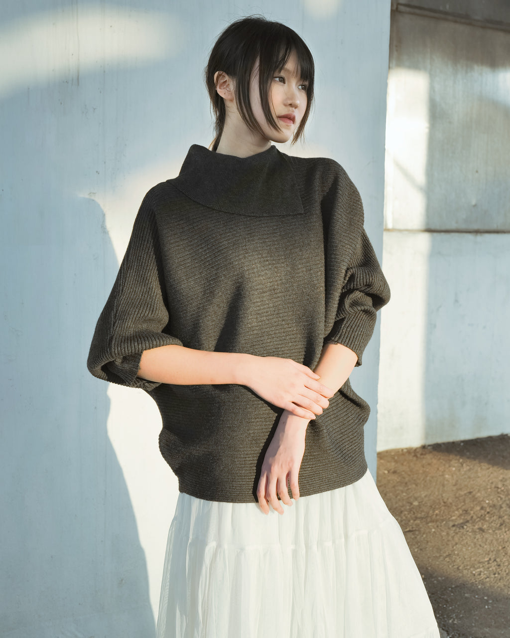 Oversized Collar Sweater