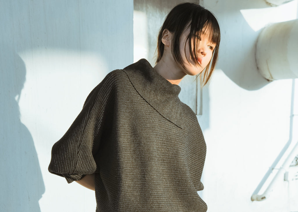 Oversized Collar Sweater